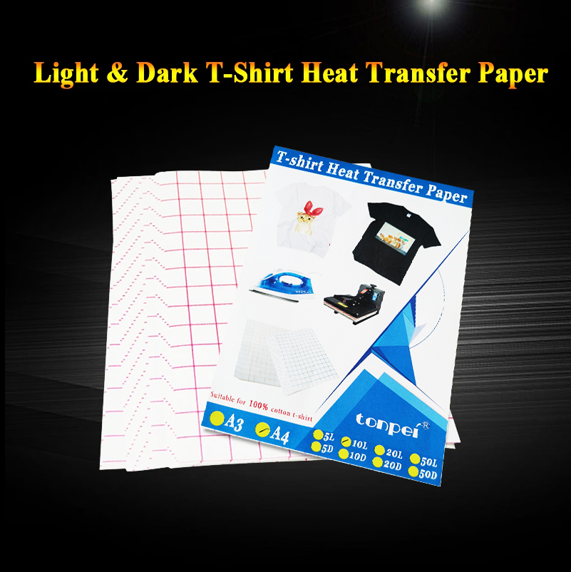 White Toner Transfer Paper - Papier de transfert de chaleur à
