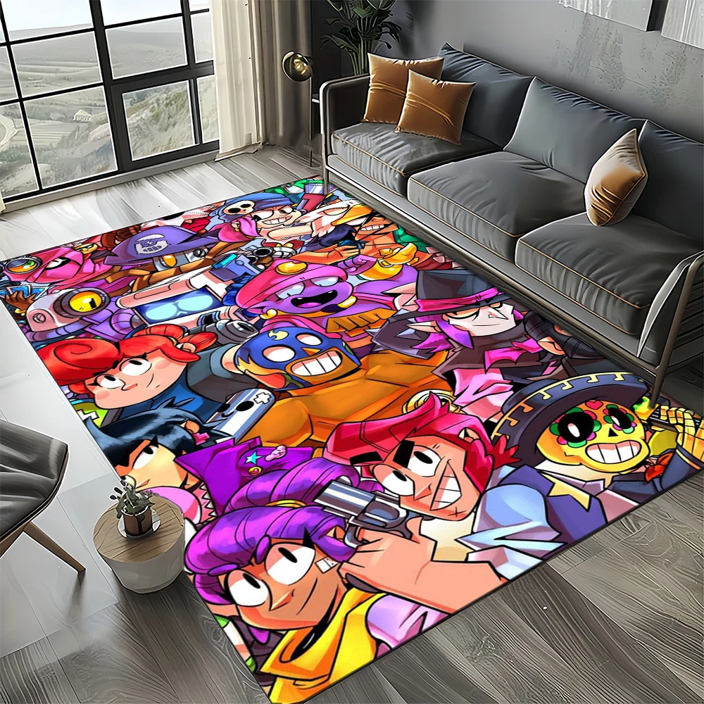 Commercial Printing Machine For Sale - Tapis imprimé 3D HOT B-Brawlls Cartoon