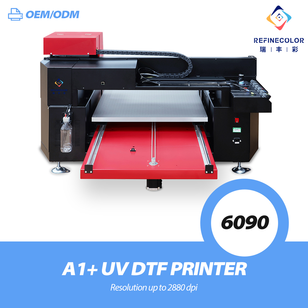 Commercial Printing Network - Imprimante UV Refinecolor GY6090 A1 associée