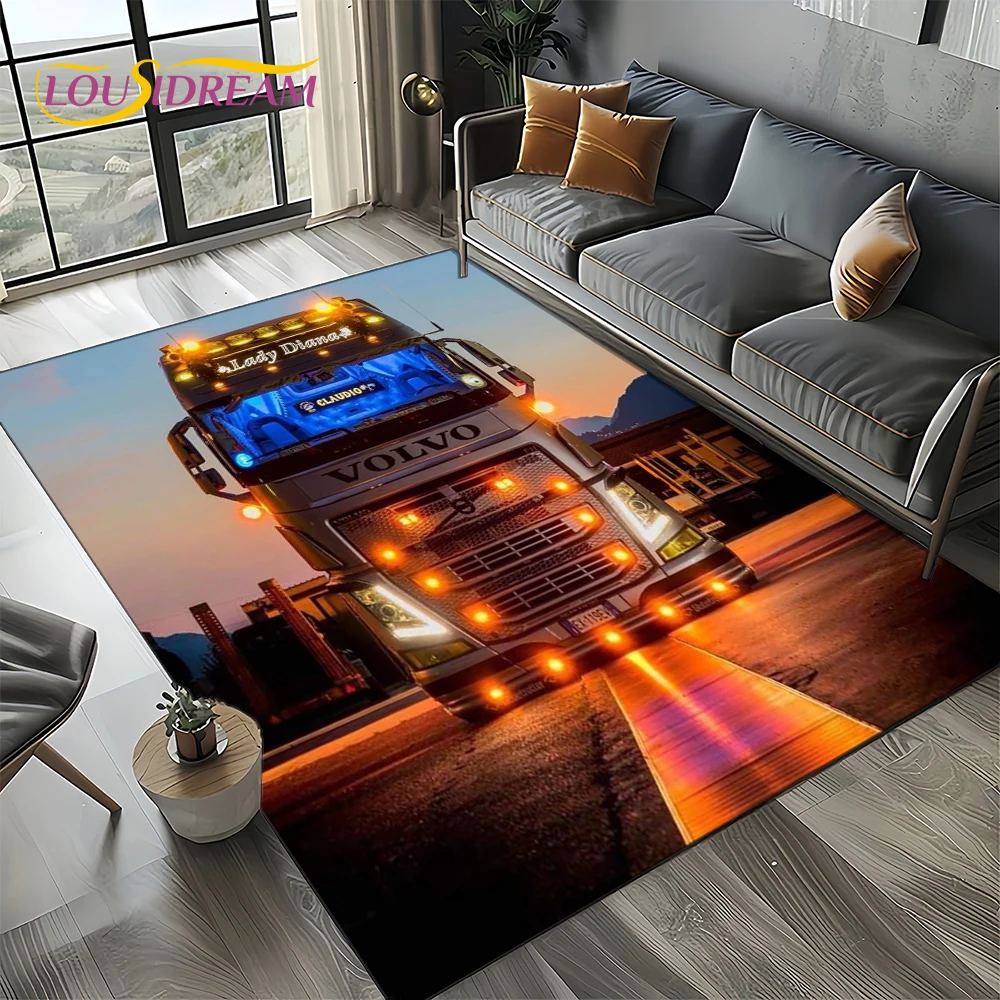 Commercial Printing Machine For Sale - Tapis 3D imprimé Volvo Truck Lorry