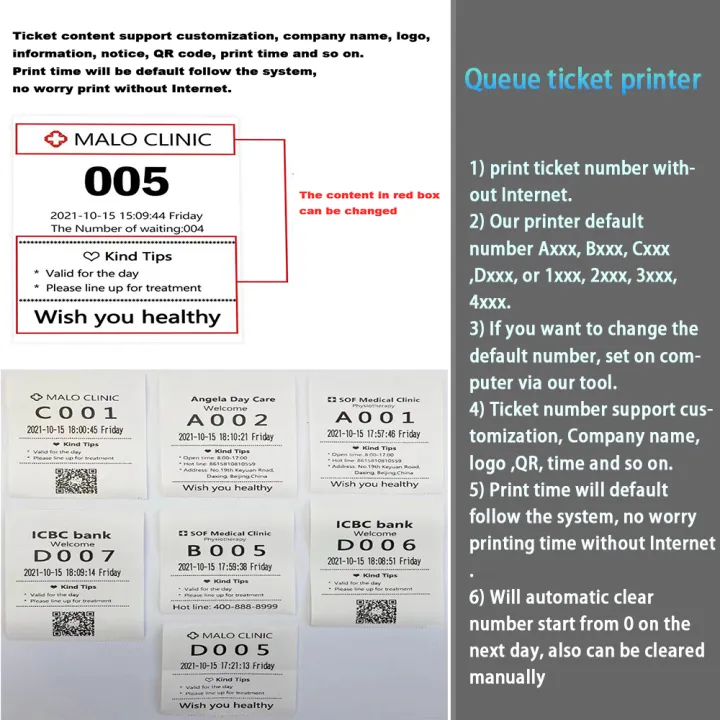 Imprimante thermique de ticket - Commercial Printing Inc avis et prix