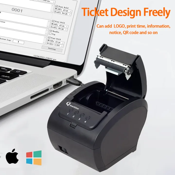 Imprimante thermique de ticket - Commercial Printing Inc avis et prix