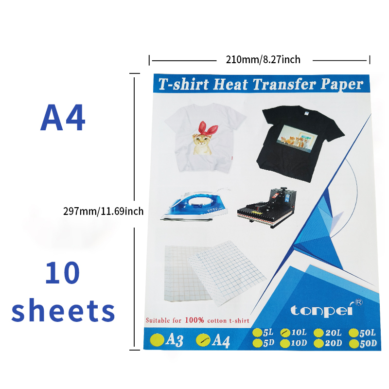 Papier de transfert de chaleur - White Toner Transfer Paper avis et prix
