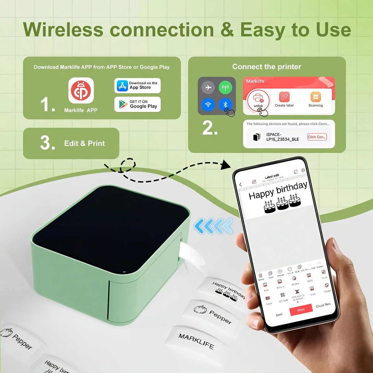 Imprimante portable Marklife P - Commercial Printing Network avis et prix