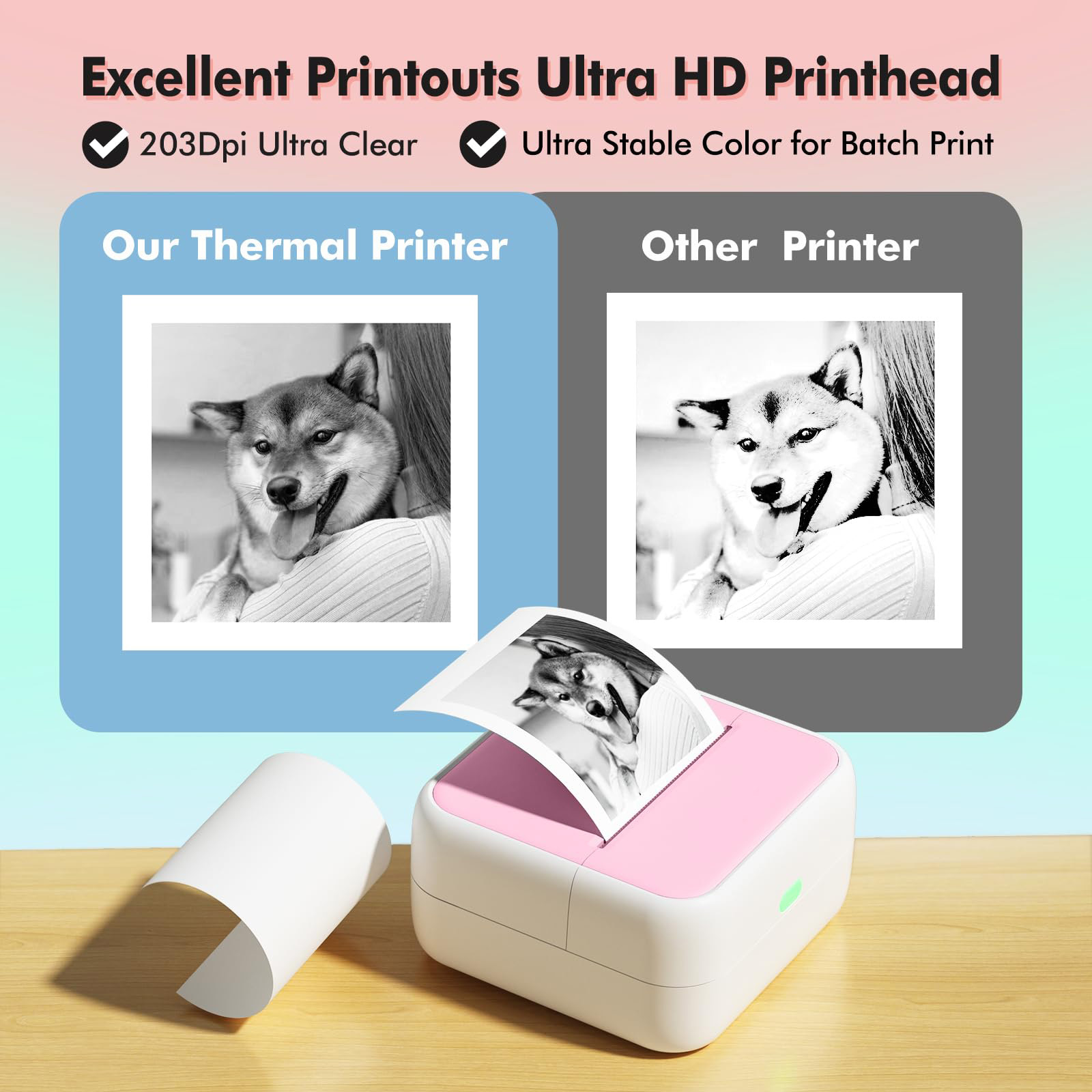 Imprimante thermique portable  - Commercial Printing Network avis et prix