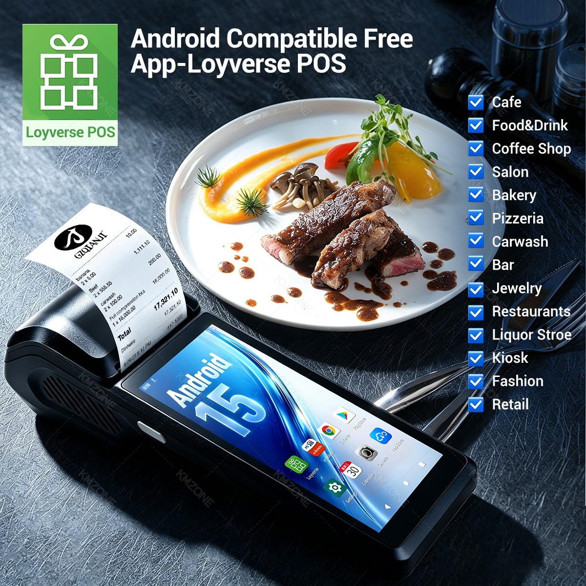 Terminal PDA Android 15 3G32G  - Commercial Printing Network avis et prix