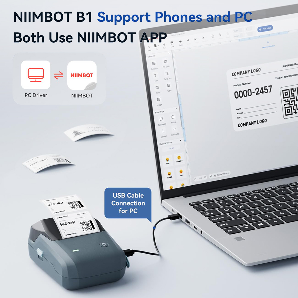 NIIMBOT B1 – imprimante thermi - Commercial Printing Network avis et prix